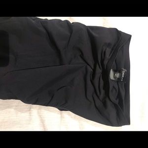 Bebe micro bodycon dress.